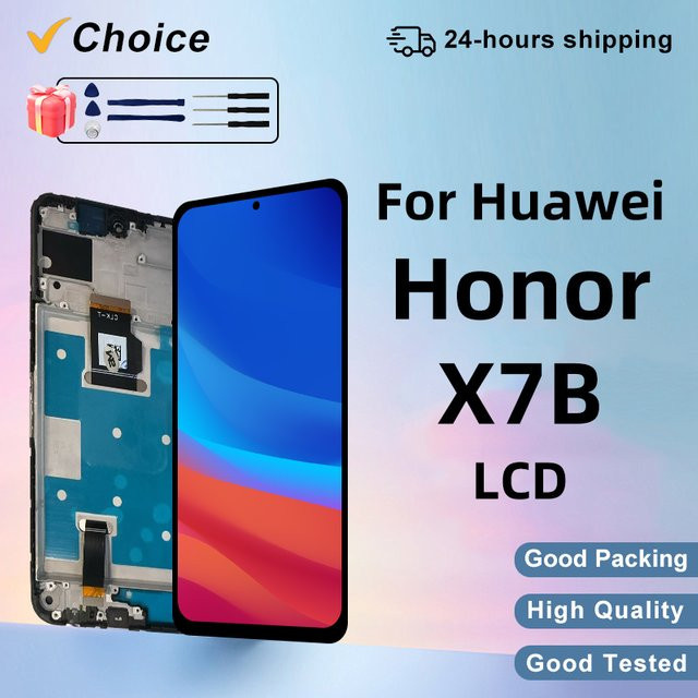 Huawei Honor X7B LCD Display mit Touchscreen Digitizer Ersatzteil in Schwarz für Modelle CLK-LX1 und CLK-LX2 - Bild 1