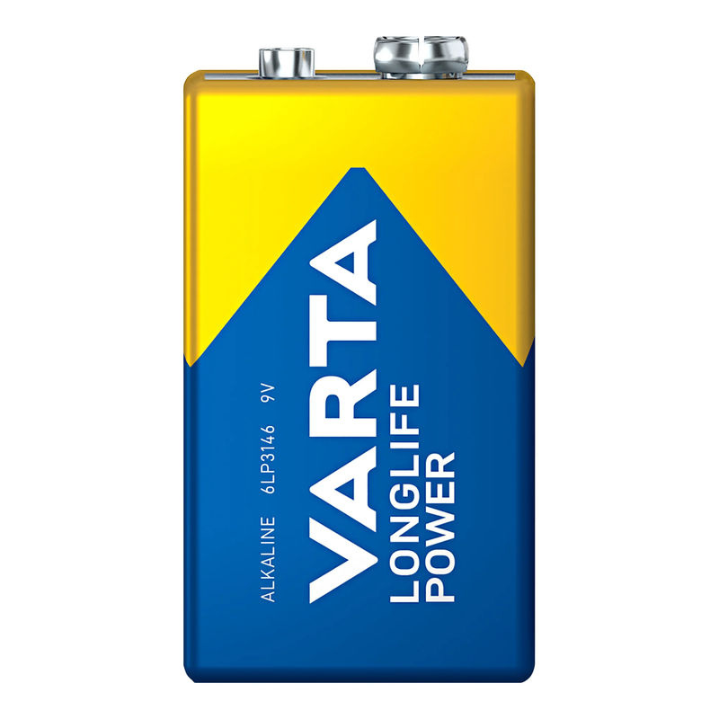 Varta Longlife Power 9V Block-Batterie Alkali-Mangan 580 mAh - Bild 4