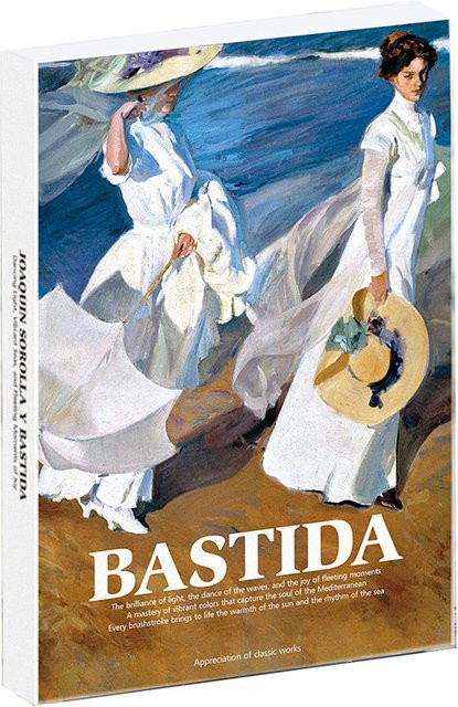 Bastida Vintage Kunstmalerei Postkarten Set, 30 Stück, Mehrfarbig - Bild 1