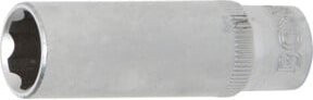 BGS Steckschlüssel-Einsatz Super Lock tief Antrieb Innenvierkant 6,3 mm 1/4 Zoll SW 11 mm aus Edelstahl in Silber - Bild 1
