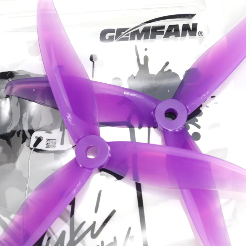 Gemfan YUKI FPV Propeller, 5-Zoll, 3-Blatt, Bunt / Mehrfarbig - Bild 2