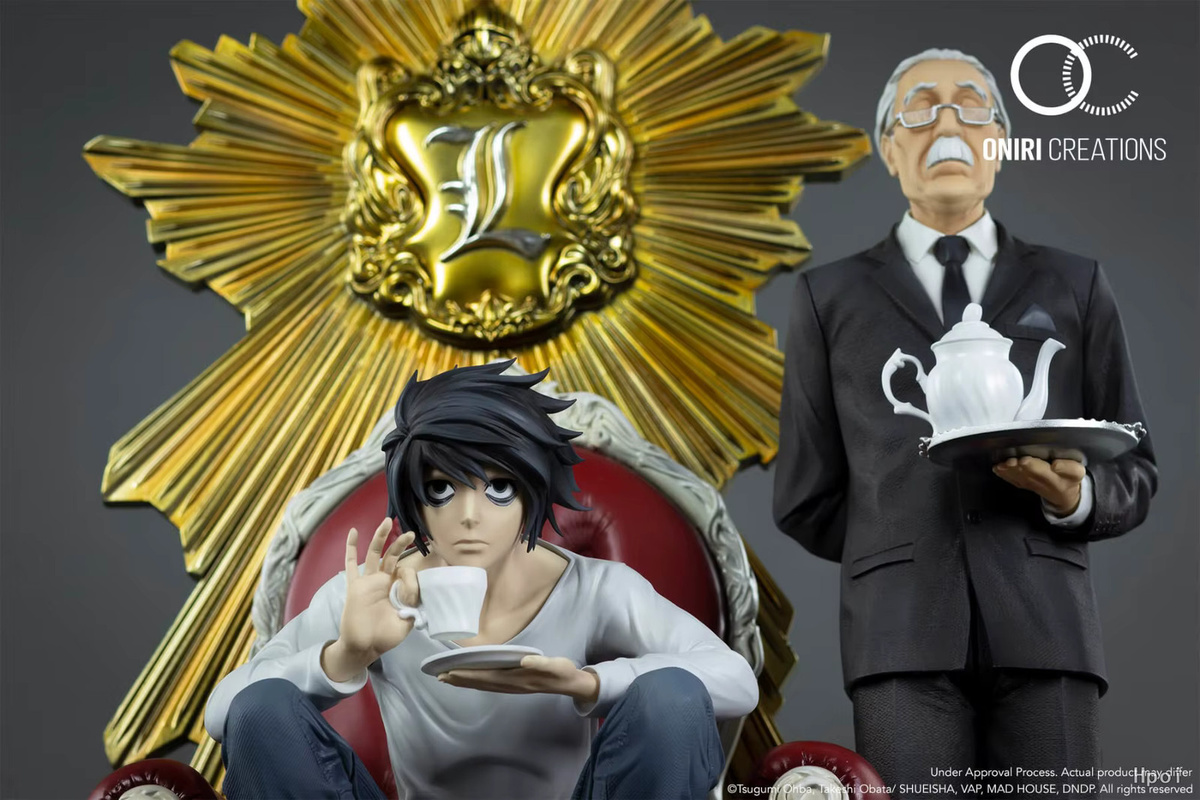 Bandai Death Note L Watari Diorama, Actionfigur, 26cm, Zubehör - Bild 2