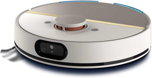 Philips HomeRun 7000 Saugroboter mit Wischfunktion und App-Steuerung, Weiß, Höhe: 12 cm