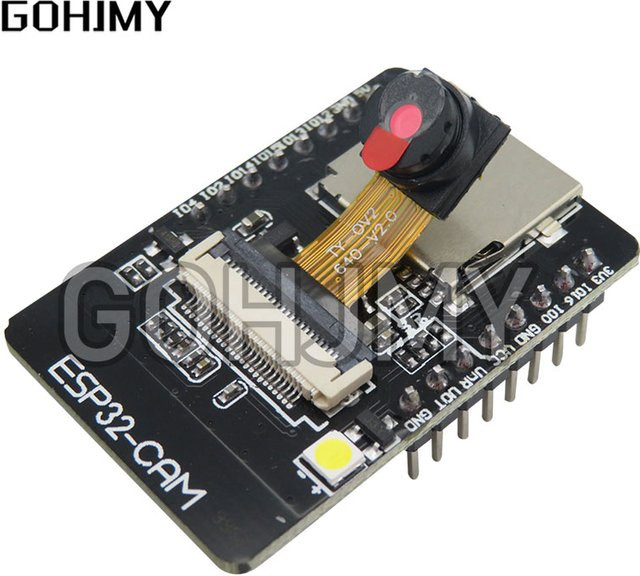 GOHJMY ESP32-CAM Entwicklung Board Set mit OV2640 Kamera Modul, WiFi und Bluetooth, 10 Stück, Schwarz - Bild 1