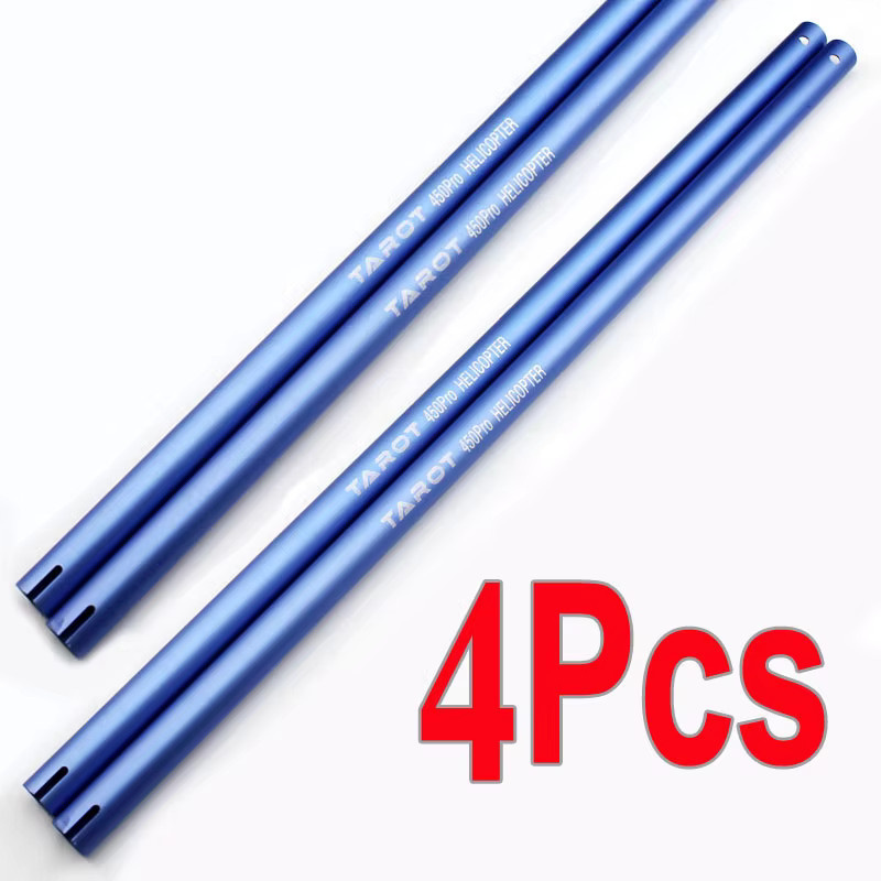 Tarot 450 Aluminium Heckboom, 4-teiliges Set, Metall - Bild 1