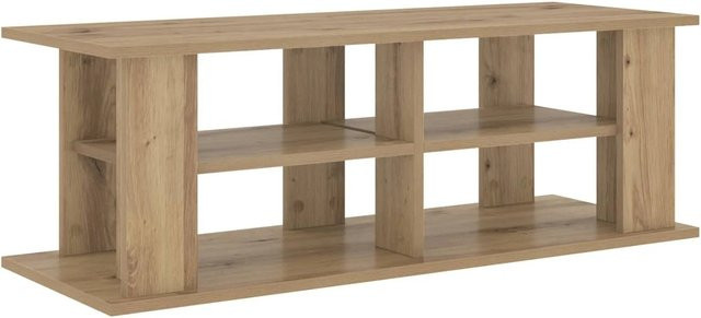 vidaXL TV-Ständer Artisan-Eiche in Braun, moderner Medientisch für dein Wohnzimmer, B/T/H: 96 x 35 x 33,5 cm - Bild 1