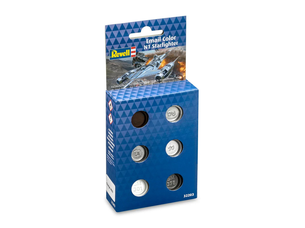 Revell Star Wars N-1 Starfighter, Email Color Nachfüllpack, 6 x 14 ml - Bild 2