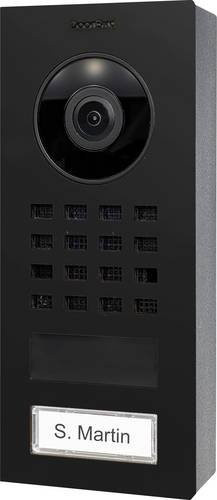DoorBird D1101V AP Türsprechanlage mit Video, Bluetooth, WLAN und LAN in Graphitschwarz seidenmatt - Bild 1