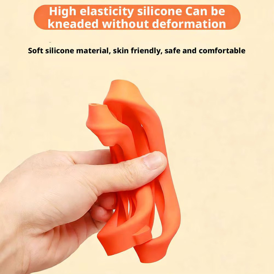 Kratzfeste Silikonhülle für Xiaomi Sound Party Audio-Geräte in Schwarz oder Orange - Bild 3