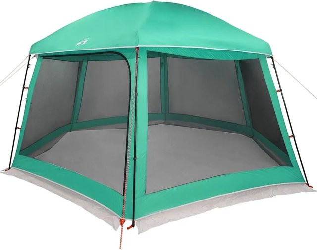 vidaXL Poolzelt mit abnehmbarem Überzelt und Netzwänden, Farbe: Meergrün, B/T/H: 512 x 458 x 255 cm - Bild 1