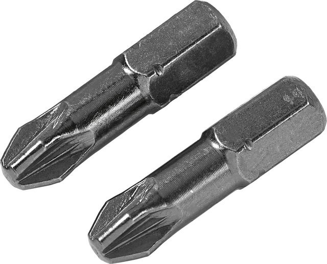 LUX-TOOLS Torsion Bit Comfort PZ3, 2 Stück, Silber - Bild 1