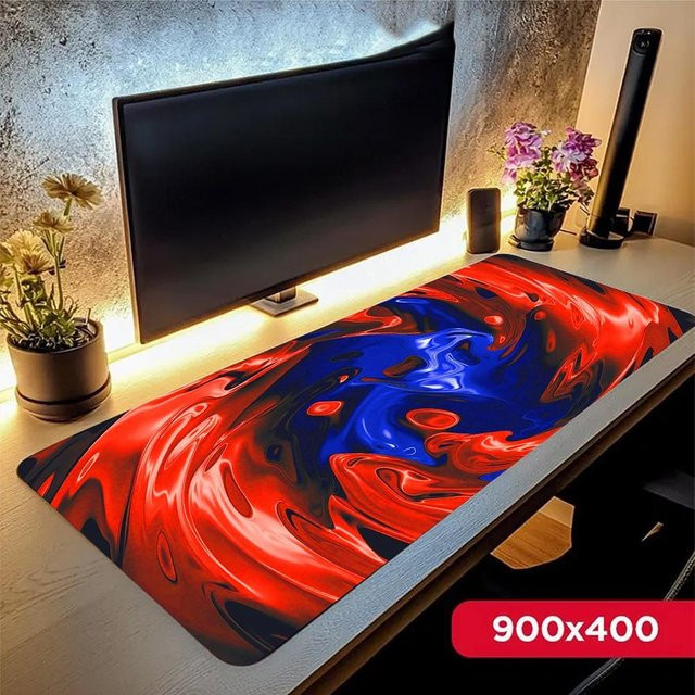 Melisa Strata Gaming Mauspad Multicolor B/B/H: 80 x 40 x 0,2 cm - Bild 1