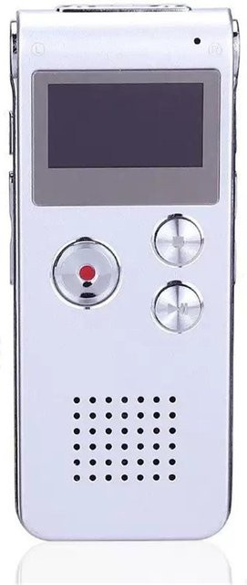 Honest Finds Mini MP3-Player und professionelles Diktiergerät als USB-Speicherstick in Weiß oder Silber (8GB/16GB/32GB) - Bild 1