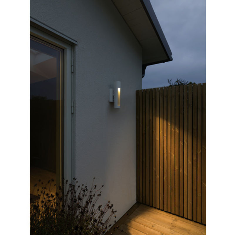 Konstsmide Udine LED-Außenwandleuchte in Weiß, B/H: 30 x 7,5 cm - Bild 2