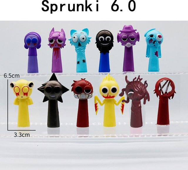 Yiran toy 1 Sprunki Wenda Mini Actionfigur 12-teiliges Set - Bild 1