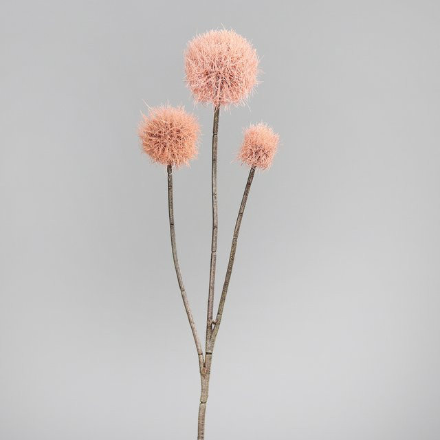 Kunstblume Allium in Pink aus Kunststoff - Bild 1