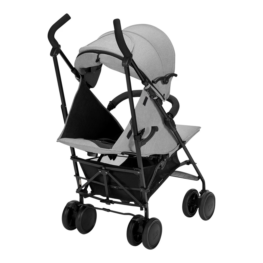 Kinderkraft Buggy SIESTA Travel Buggy in Grau mit Federung und Schwenkrädern, faltbar - Bild 1