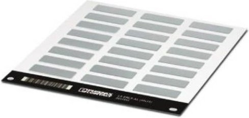 Phoenix Contact LS-EMP-AL Gerätemarkierung aus Aluminium in Silber, 120 Stück - Bild 1