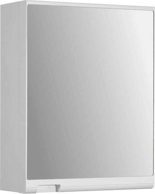 Jokey Kosmetikschrank Weiß Hochglanz für Badezimmer und Gäste-WCs, B/T/H: 35 x 15 x 45 cm - Bild 1