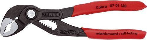 Knipex Cobra Hightech Wasserpumpenzange aus Chrom-Vanadium-Stahl in Grau und Rot, 150 mm - Bild 1