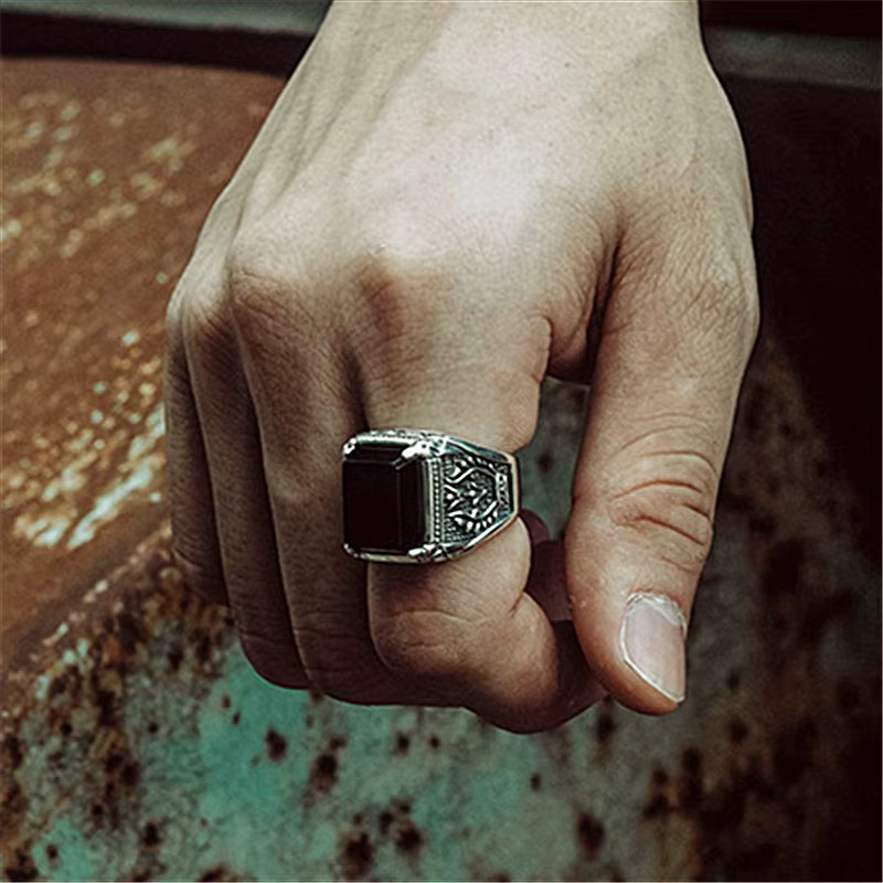 YDSMOSO Ring, 925 Silber, Vintage, Unisex - Bild 3