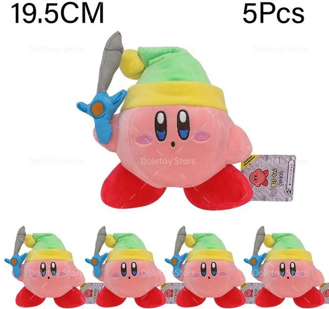 Yiran toy Kirby Plüschtier, 5-teiliges Set, ab 3 Jahren - Bild 1
