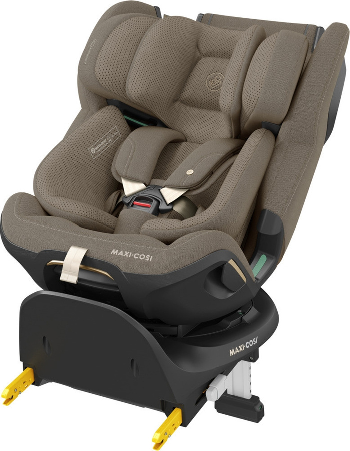 Maxi-Cosi Emerald 360 Pro Kindersitz mit Isofix und Drehfunktion in Authentic Truffle (Braun/Beige) - Bild 3