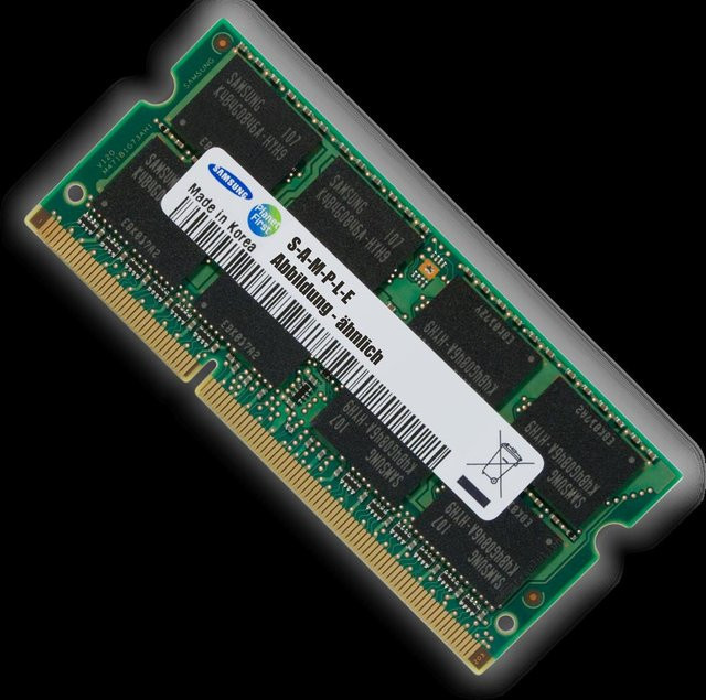 Samsung DDR4 SO DIMM 260-PIN Arbeitsspeicher Modul 16 GB 3200 MHz PC4-25600 Grün - Bild 1