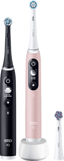 Oral-B iO Series 6N Doppelpack in Schwarz und Rosa - Bild 1