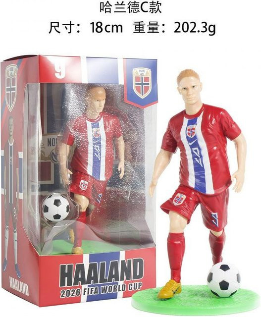 KINWAY HORE Fußballstar Actionfigur, 18cm, Sport - Bild 1