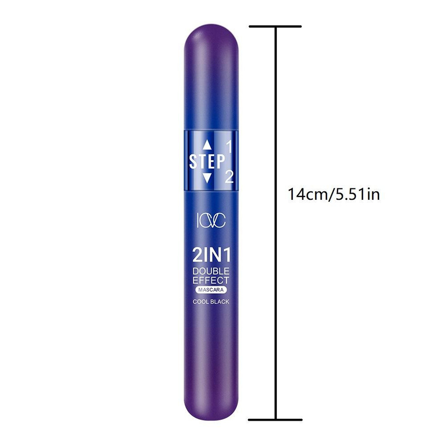 Beauty Every Day Mascara, Schwarz, 2-in-1 verlängernd und volumengebend - Bild 5