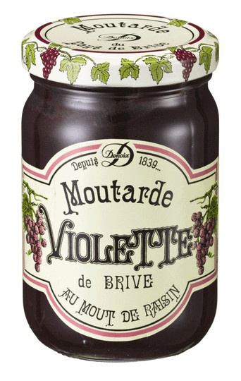 Elie Denoix Moutarde Violette de Brive Senf 200 g - Bild 1