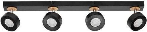 LEDVANCE DECOR SPOT PLUTO LED-Aufbauleuchte Schwarz, verstellbar, 19.20W, B/T/H: 69.8 x 69.8 x 4.0 cm - Bild 1