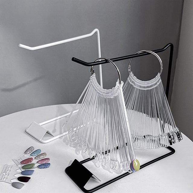 Nail Art Farbkarte Display Stand, Fächerform - Bild 1