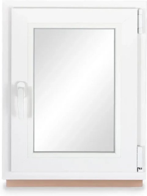 Neruli Kellerfenster 3-fach Verglasung DIN Rechts in Weiß oder Grau, B: 50 cm, H: 80 cm - Bild 1