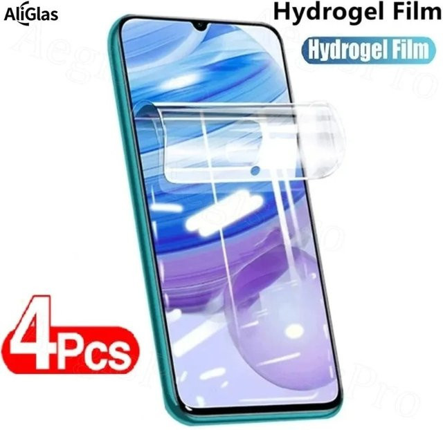 4 Stück SnakeGlass Hydrogel-Displayschutzfolie für Vivo X300 Pro, transparent, kratzfest, HD-Schutzfolie - Bild 1