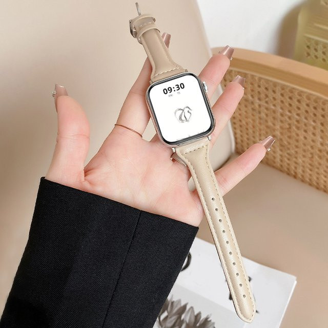 Lederarmband für Apple Watch, Leder, Unisex - Bild 1