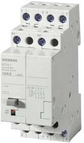 Siemens Fernschalter Hutschiene 5TT4104-0 mit 4 Schließern 400 V 16 A in Weiß - Bild 1