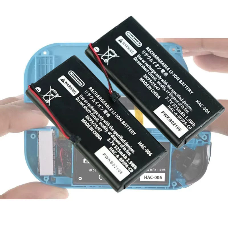 Nintendo Switch Joy-Con Akku HAC-BPJPA-C0 Schwarz 525 mAh - Bild 4