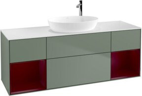 V&B Waschtischunterschrank Finion in Lackoptik, Breite: 160 cm - Bild 1