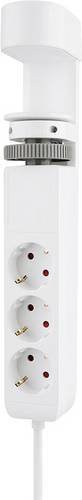 Neomounts DS22-840WH6 Tischsteckdose in Weiß mit USB-A und USB-C Anschlüssen - Bild 1