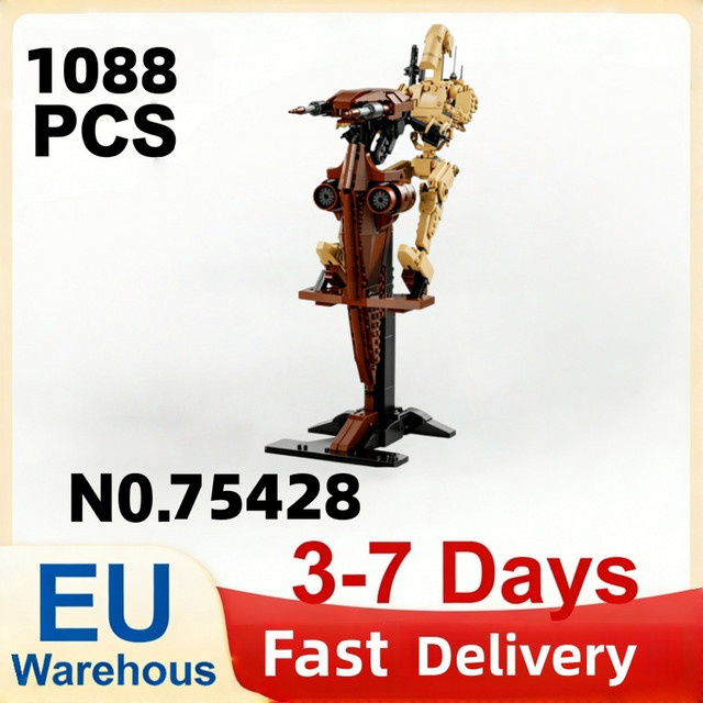WSUEL Roboter-Modell-Bausteinset, 1088 Teile - Bild 1