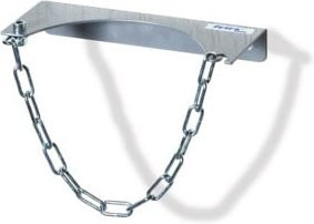 Fetra Wandhalterung für Stahlflaschen aus verzinktem Stahl in Silber, Höhe: 320 mm - Bild 1