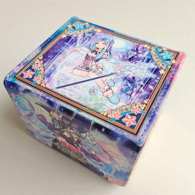 Yu-Gi-Oh! Witchcrafter Madame Verre Kartenbox, Leder, Zubehör - Bild 1