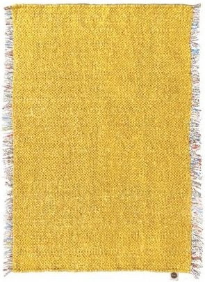 Nomad Candy Wrapper Teppich Gelb Multicolour aus Wolle Modern Abstrakt - Bild 1