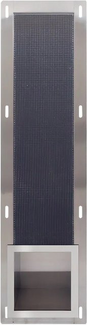 KOLMAN WC-Papieraufbewahrung Unterputz aus Edelstahl in Silber, B/T/H: 72 x 19,5 x 12,3 cm - Bild 1