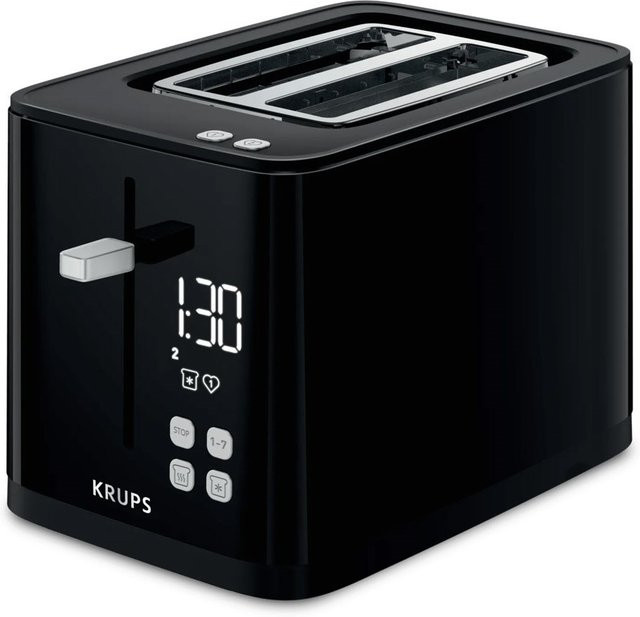 Krups Smart'n Light Kompakt-Toaster KH6418 in Schwarz - Bild 2