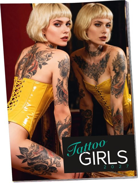 Tattoo-Girls 2027, Wandkalender - Bild 1