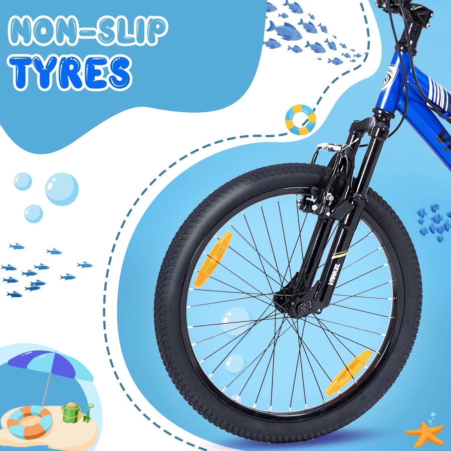 Vankel Kinderfahrrad, 20-Zoll-Mountainbike, 6-Gang, für 6–9 Jahre - Bild 2
