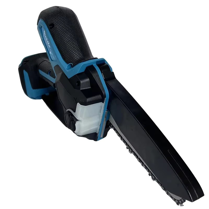 Makita 18V Akku-Kettensäge Mini Tragbare 6-Zoll Holzfällersäge Blau - Bild 2